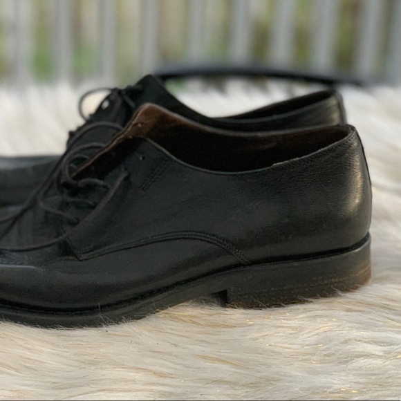 Kenneth Cole NY black leather shoes size 10.5 - Picture 4 of 8